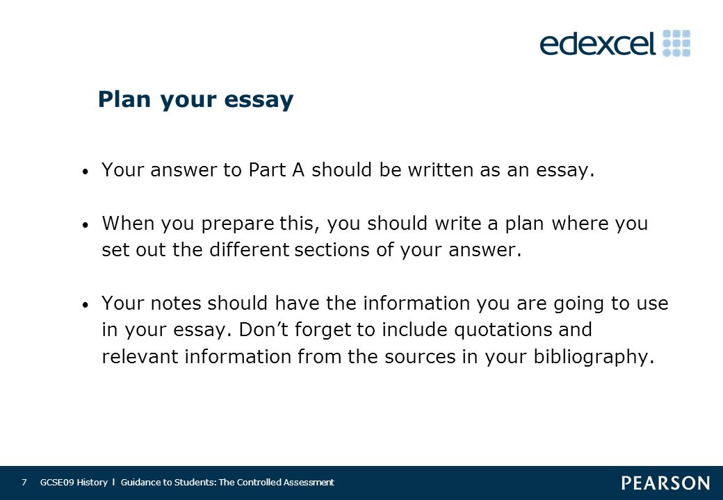 Various important parts of history essay
